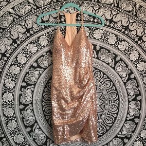 Sequins short dress